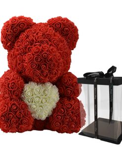 Ours Rose Rouge Eternelle